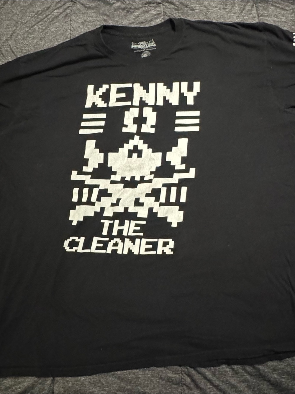 Kenny The Cleaner Black Graphic Tee